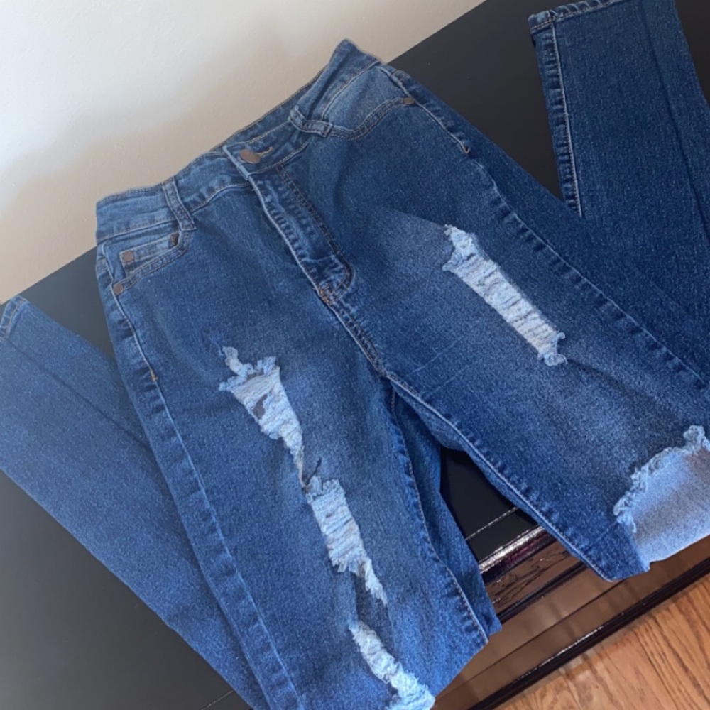 Fashion nova high rise jeans